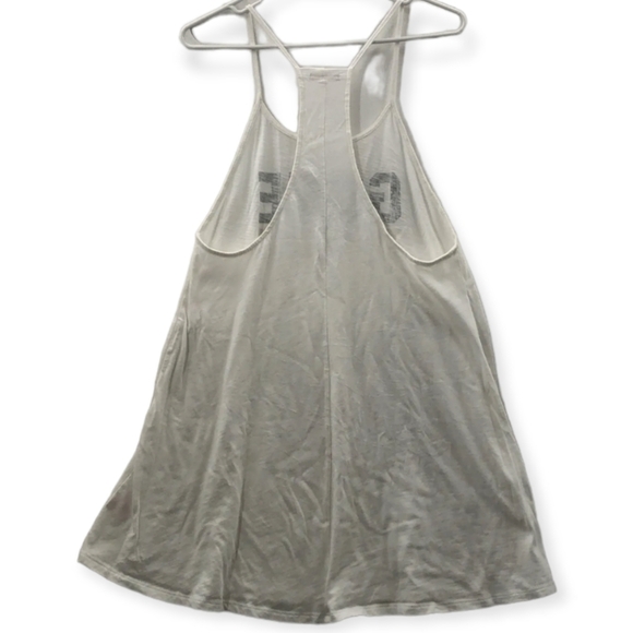 Victorias Secret Womens White Regular Fit Sleeveless Racerback Tank Top Size M - Picture 5 of 5